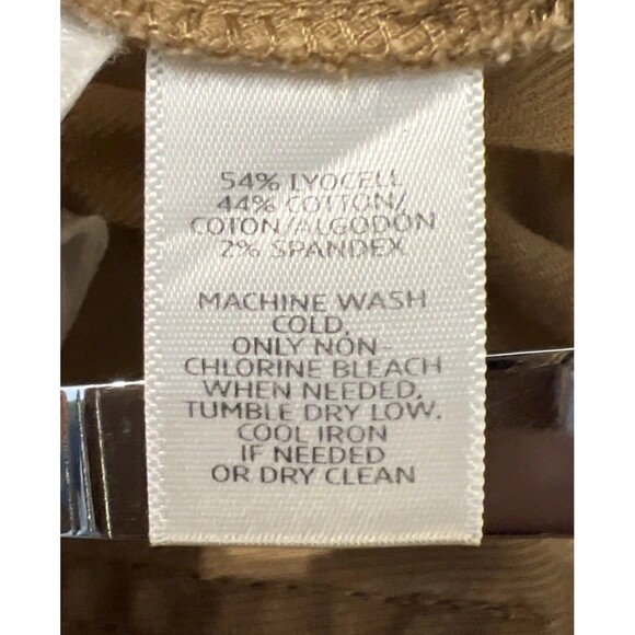 Ann Taylor Loft Tan Skinny Leg Cargo Pants Women’s Size 10 (32x28) - Picture 8 of 14